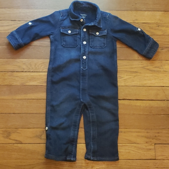 *5 FOR $25* Baby Gap Jean One Piece - Picture 1 of 4